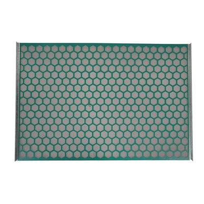 Płaski ekran wytrząsarki łupków naftowych z paskiem hakowym do wibracji błota